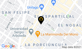 Mapa de Avalúos Nacionales S.a. en Bogotá D.C