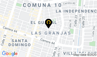Mapa de Avalúos Técnicos Profesionales en Cali