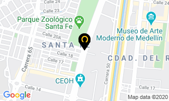 Mapa de Avance Textil Avantex S.a. en Medellín