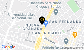 Mapa de Avansalud en Cali