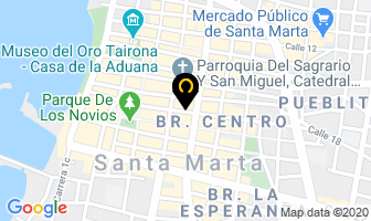 Mapa de Avante Ltda. en Santa Marta