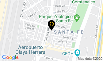 Mapa de Avantek S.a. en Medellín