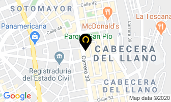 Mapa de Avantel en Bucaramanga