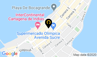 Mapa de Avantel en Cartagena
