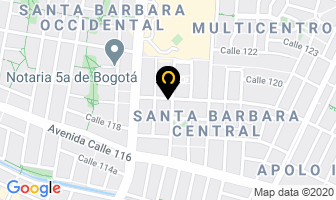 Mapa de Avanzar Asesores Académicos en Bogotá D.C