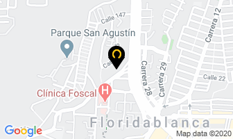 Mapa de Avanzar Medico en Floridablanca