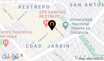 Mapa de Ave-Jha en Bogotá D.C