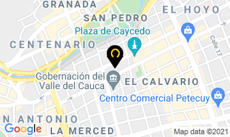 Mapa de Avendaño Y Castro Abogados en Cali
