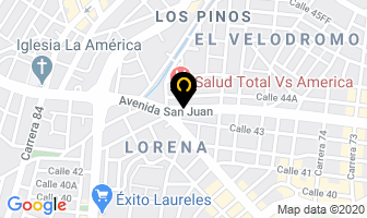 Mapa de Aventiva en Medellín
