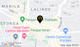 Mapa de Aventura Sin Limites en Medellín
