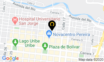 Mapa de Aves Del Paraiso en Pereira