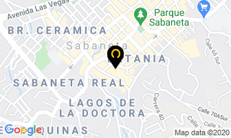Mapa de Aves María Centro Comercial en Sabaneta