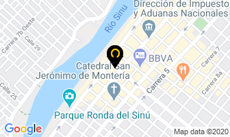 Mapa de Aviatur S.a. en Montería