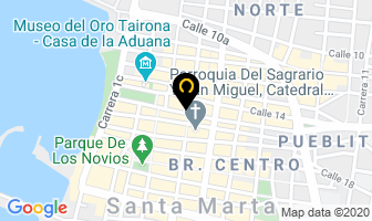 Mapa de Aviatur S.a. en Santa Marta