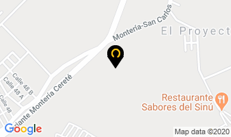 Mapa de Avicola S.m. en Montería