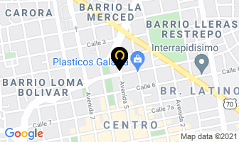 Mapa de Avícola Villa Silvia en Cúcuta