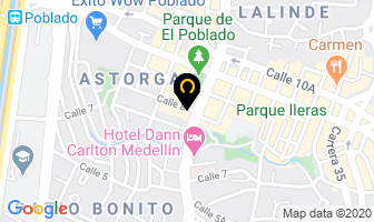 Mapa de Aviles Optical Ltda en Medellín