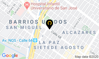 Mapa de Aviles Ramírez Enrique en Bogotá D.C