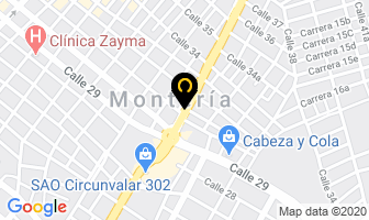 Mapa de Avinorte S.a. en Montería
