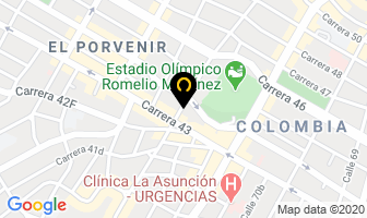 Mapa de Avisar Publicidad en Barranquilla