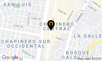 Mapa de Avisos Chapinero en Bogotá D.C