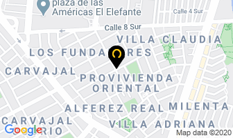 Mapa de Avisos Gamacril Ltda. en Bogotá D.C