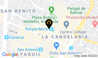 Mapa de Avisos Judiciales en Medellín