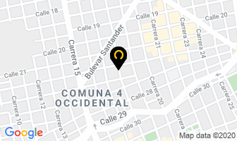 Mapa de Avisos La Placa en Bucaramanga