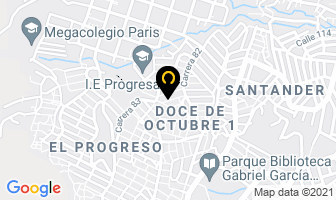 Mapa de Avisos Neón Helio en Medellín