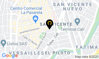 Mapa de Avisos Publicitarios S.a. en Cali