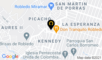 Mapa de Avisos Universales en Medellín