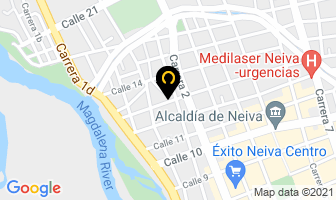 Mapa de Avitec Diseño en Neiva