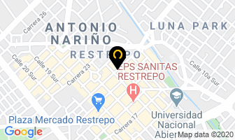 Mapa de Avivando Talentos en Bogotá D.C