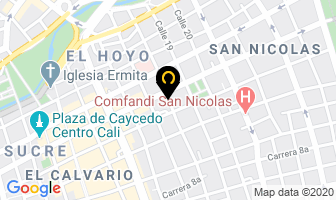 Mapa de AVP INDUSTRIAL en Cali
