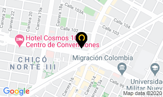 Mapa de Axede S.a. en Bogotá D.C