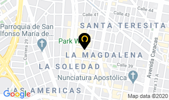 Mapa de Axioma Comunicaciones en Bogotá D.C