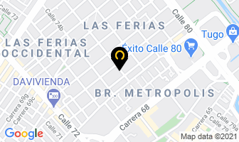 Mapa de Axxes Imporexpor Ltda en Bogotá D.C