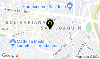 Mapa de Ayc Escolares en Medellín