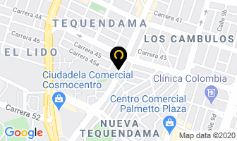 Mapa de Ayuda Y Vida Ltda. en Cali