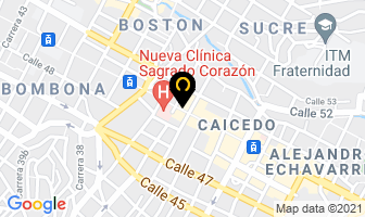 Mapa de Ayudas Otopédicas en Medellín