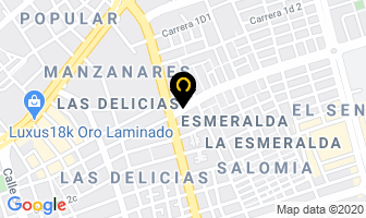 Mapa de Az Bobinados Ltda en Cali