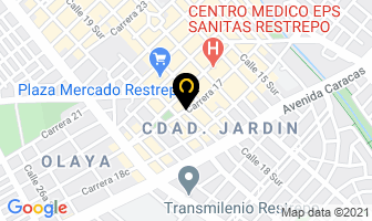 Mapa de Azeta Traducciones en Bogotá D.C