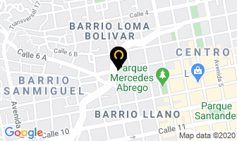 Mapa de Azis Publicidad en Cúcuta