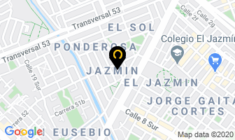 Mapa de Azz Mantenimientos Ltda. en Bogotá D.C