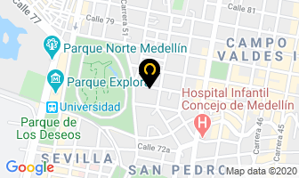 Mapa de B-plast en Medellín