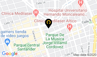 Mapa de B Y G Sistemas en Neiva