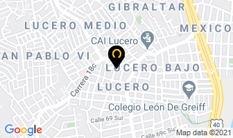 Mapa de Baacer Asfaltados en Bogotá D.C