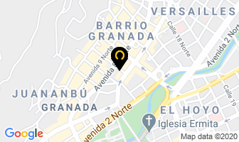 Mapa de Babel Home Hostal en Cali
