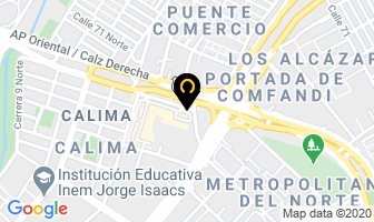 Mapa de Babiera Bar Y Lounge en Cali