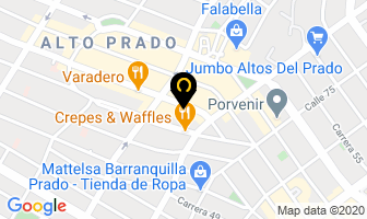 Mapa de Babies First Mane Aguiar S.a.s. en Barranquilla